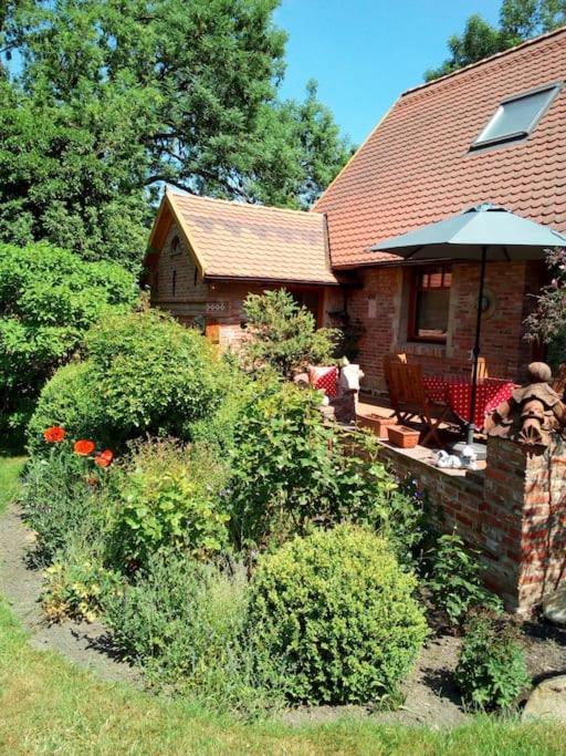 Ferienhaus Rosengarten Loxstedt Exterior foto